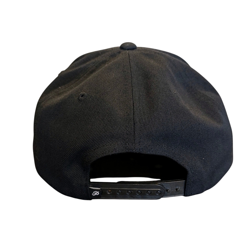Primitive Skateboarding Snapback Hat Black Embroidered Logo Galaxy Brim OS - Picture 4 of 6